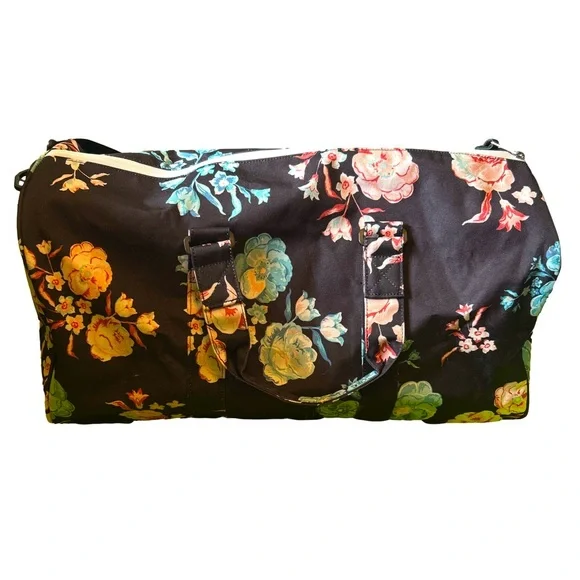Herschel Supply RAVINE duffle black floral